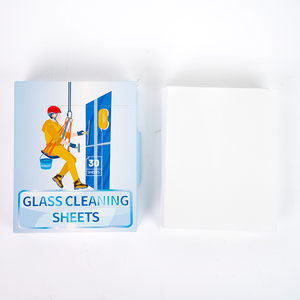 Hojas de Limpieza de Vidrio KELEE, Hojas de Detergente Limpiador de Vidrio Multisuperficie Personalizadas para Eliminar Manchas, Hojas Limpiadoras de Ventanas y Espejos - Product Image 2