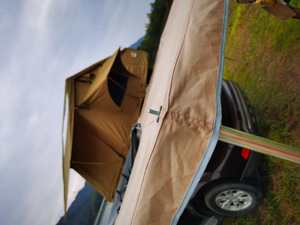 Tenda da sole da viaggio per auto fuoristrada 4WD 600D Oxford tende da sole a <span class=keywords><strong>270</strong></span> gradi per il campeggio all'aperto - Product Image 5