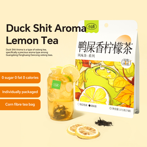 Té de Hojas Originales de Dancong Fénix con Aroma a Paja de Pato y Limón XiaoShanLong, Té Oolong Portátil para Infusión Fría o Caliente, Bolsitas de Té Mezclado - Product Image 1