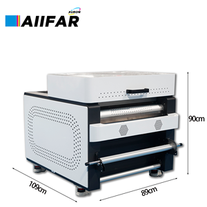 Máquina agitadora de polvo DTF con control automático preciso para impresión de camisetas, retorno de polvo patentado + 30% - 50% de ahorro de energía - Product Image 3