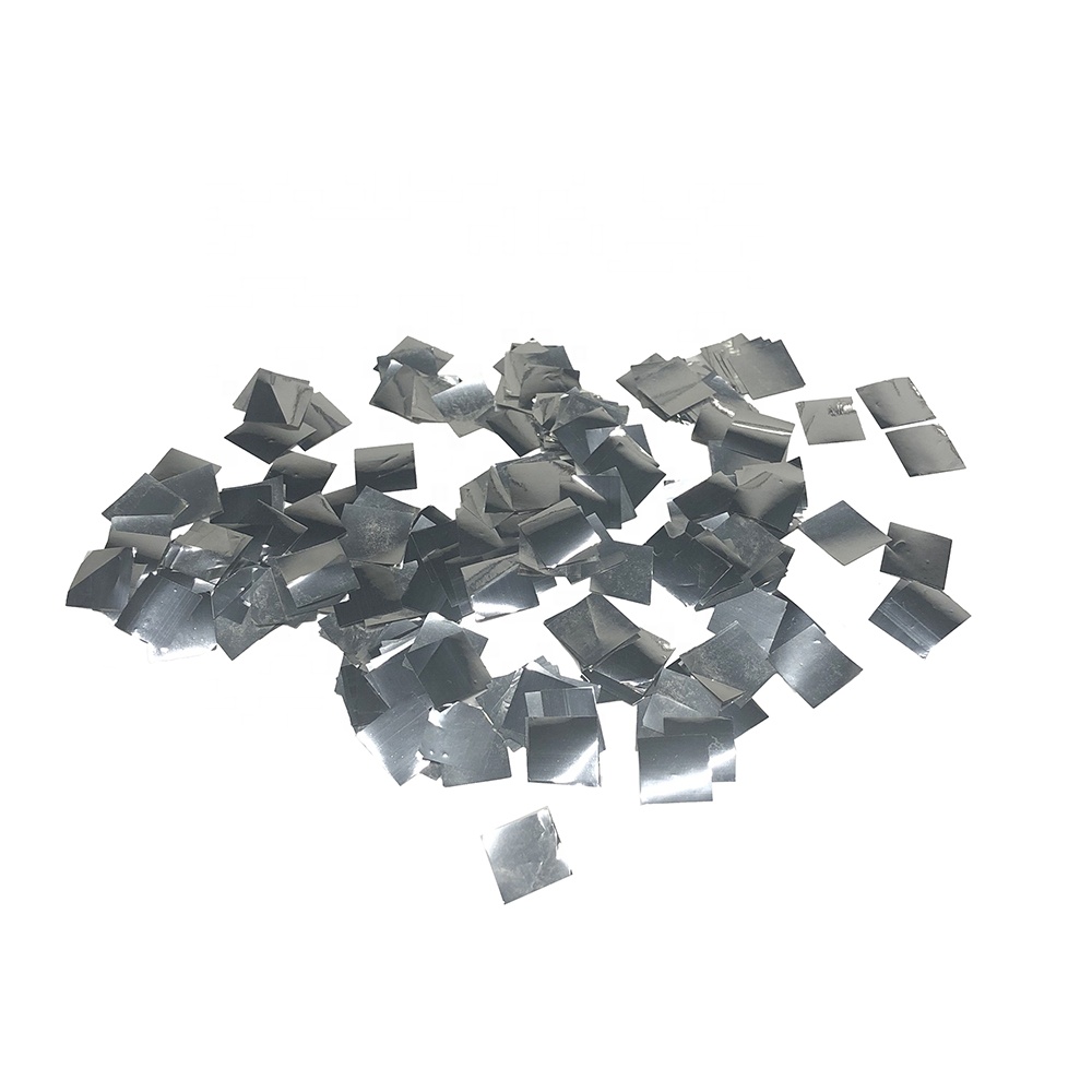 2*2 см квадратные конфетти из металлической фольги