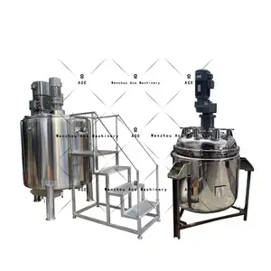 Stainless Tanks 500L 1000L SS304 316L Mixing Storage Tank For Perfume Or Shampoo Cosmetic Wh