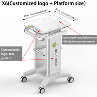 XNY Top One Factory : Ventes mensuelles de 3000 chariots de luxe en acrylique pour salons de beauté