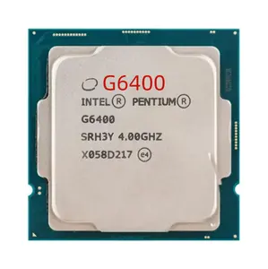 Cpu Heat Sink G6400 For Intel Pentium Processor Lga 1200 4.0ghz 14nm 58w Cpu For Gaming Desktop Computer