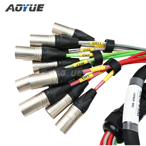 สายสัญญาณเสียงแบบหลายคอร์ 12CH 1.5M-12FXLR-VFS 12 ช่องสัญญาณ พร้อมฝาครอบป้องกันฝุ่น - Product Image 6