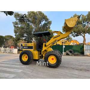 Excavadora usada Importada de Japón Komatsu WA100/WA510 Cargadora de ruedas con alta capacidad y buenas condiciones para Venta barata - Product Image 1