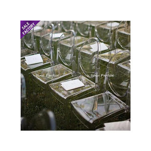 Foshan Wholesale Wedding Party Stacking Clear Transparent Acrylic Ghost <b>Chairs</b> Outdoor Banquet Event <b>Dining</b> Crystal <b>Chairs</b> - Product Image 6
