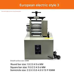 Machine à laminer manuelle de type européen Yunqingtech pour la fabrication de bijoux, idéale pour le façonnage manuel de bijoux en Europe - Product Image 4