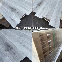 Revêtement de sol en vinyle SPC de luxe antidérapant moderne 5 mm 6 mm, imperméable, écologique, pour intérieur, installation par clipsage DIY