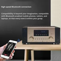 Système audio HIFI haute fidélité pour amplificateur 7.1 canaux, usage domestique, professionnel, haute puissance, pour les passionnés de karaoké