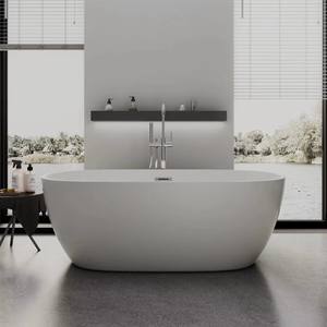 Promotion Price High Quality Acrylic Resin Stone Freestanding Bath Tub Bath Tub - Product Image 2