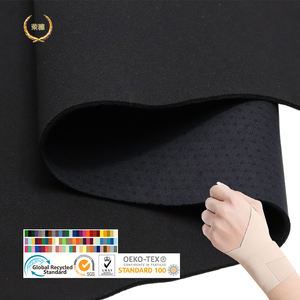 Новинка, спортивная ткань OEM, Влагоотводящая эластичная полиэфирная пена, ламинированная Эко-сетка, эластичная ТПУ мембрана, нейлоновая двухсторонняя ткань - Product Image 1