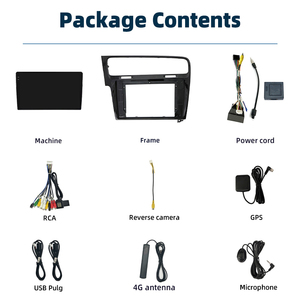 TS20 Android 13 2K màn hình xe đài phát thanh stereo DVD Player cho Volkswagen VW GOLF 7 2013 2017 âm thanh DSP khuếch đại Carplay Wifi GPS - Product Image 3