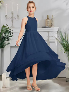 Robe longue élégante <span class=keywords><strong>pour</strong></span> fille, dos nu, bretelles spaghetti, idéale <span class=keywords><strong>pour</strong></span> les performances de piano, de violon, de chœur, occasions formelles, occasions de princesse - Product Image 6