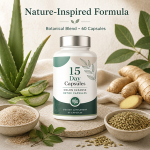 Nueva Cáscara Sagrada Natural, Hoja de Senna, 30 Cápsulas, Limpieza de Colon, Desintoxicación, Apoya la Inmunidad, Salud Intestinal, Orgánico, Vegano, Bajo en Grasas para Adultos - Product Image 2