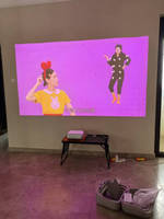 Projecteur de jeu sans fil JMGO O2 1080P Laser avec rapport de projection 0,18:1, projecteur de cinéma maison haute définition