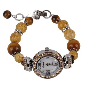 Bracciale Fortune Stone Duobao in Cristallo, Orologio <span class=keywords><strong>da</strong></span> Donna di Lusso Leggero con Diamanti Incastonati e Quadrante a Fritillaria - Product Image 5