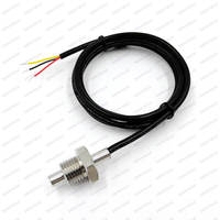 Sonde de température DS18B20 en acier inoxydable avec tube fileté M3 M4 M6 M8 pour la surveillance environnementale