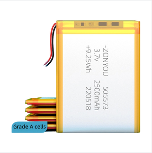 뷰티 장치에 대한 리튬 폴리머 배터리 2500 mah를 505573 학년 A 파우치 셀 - Product Image 5