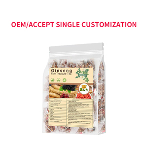 חמישה אוצרות פרמיה אוצרים תה פרמיה של אוצרות תה צמחים טעם ג 'ינסנג טרי טעם ומעובד טרי - Product Image 5