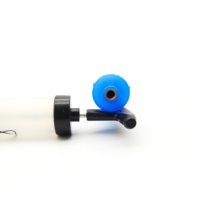 Mini pompe de qualité supérieure, légère et portable, pompe à air en PP pour ballons de sport, design flexible, 21,5 cm, indispensable pour la maison et les voyages