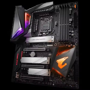 Carte mère phare <span class=keywords><strong>Gigabyte</strong></span> <span class=keywords><strong>Z390</strong></span> AORUS MASTER ATX Intel <span class=keywords><strong>Z390</strong></span> 12 + 2 phases VRM, DDR4 4266 + MHz pour les jeux extrêmes et l'overclocking - Product Image 5