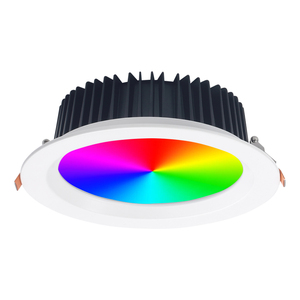 ไฟ<span class=keywords><strong>ดาวน์</strong></span>ไลท์ LED อัจฉริยะ ขนาด 4 นิ้ว 15W 20W เปลี่ยนสีได้ ปรับความสว่างได้ ควบคุมผ่านแอพมือถือ DMX512 - Product Image 1