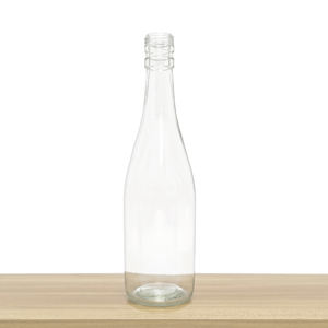 Personalizable <span class=keywords><strong>500ml</strong></span> Mini botella de vidrio de corcho helado de cuello largo para whisky <span class=keywords><strong>Vodka</strong></span> Gin Vino Embalaje con sello de tapón de rosca - Product Image 1