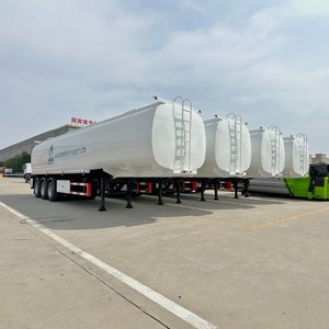 Remolque Cisterna de Combustible de 50000L, 3 Ejes, Semirremolque Cisterna para Líquidos Peligrosos y Mercancías Peligrosas - Product Image 2