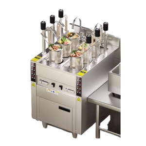 Automatic Lift up Gas Noodle Cooker Commercial Industrial Boiler <b>Machine</b> <b>Pasta</b> Intelligent Energy Saving Colapsible Noodles Boil - Product Image 5