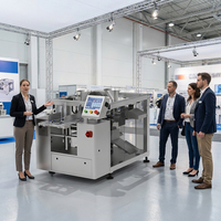 GDS300B-04 tot 35 zakjes/min Automatische Servo Fruit Sap Dranken Ram Pomp Voorgevormde Zak Rotatie Verpakkingsmachine voor Vloeistoffen