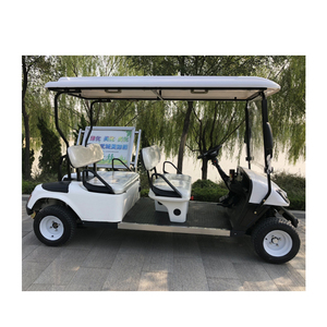 Carrito eléctrico de 6 plazas chino barato a la venta, carrito de golf eléctrico de empuje importado de litio de 72V con 4 asientos, precio bajo - Product Image 1