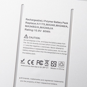 Batería de portátil <span class=keywords><strong>A1175</strong></span> para MacBook Pro, 15 pulgadas, MA348, A1150, A1211, A1260, A1226, Notebook, 10,8 V, 5555 mAh/60WH, fabricante 2006-2008 - Product Image 3