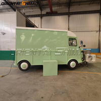 Coffee Van Food Trailer personnalisé Snack-Bar mobile Remorque Alimentaire Petit Food Truck Restaurant entièrement équipé