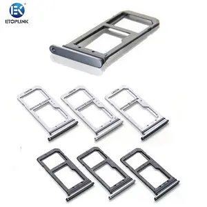 Sim & SD Card Tray Holder for Samsung Galaxy S7 edge G930 G930F G930A G935 G935F G935A Sim Card Slot Adapter Replacement