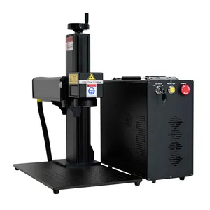 Machine de gravure laser en métal portable 50 watt 60 watt 80 watt fibre mopa M7 machine de découpe manuelle de marquage profond couleur laser
