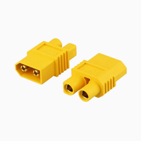 Haute qualité Amass mâle XT60-E XT60 vers femelle EC3 adaptateur de connecteur de conception intégrée