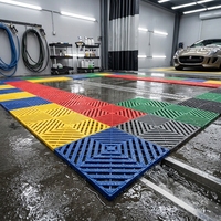 Langlebige Garage-Kunststoff-Verbundbodenplatten Rutschfest Wasserdicht Pflegeleicht Fabriklieferung für Autoausstellungsräume