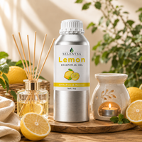 Huile essentielle de citron naturelle pure et biologique en gros pour les soins de la peau et des cheveux