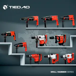 TD2601 Bor Daya dengan SDS PLUS Chuck Rotary Hammer dan Hammer 26Mm Tiga Fungsi Mesin Bor Daya - Product Image 6