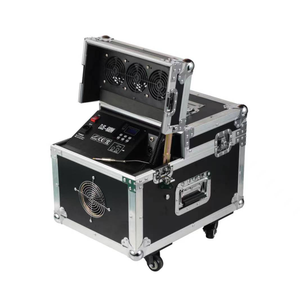 High Efficiency 600W White Mist Effect Maker <b>Remote</b> <b>Control</b> Two DMX Channels Aluminum Wood Shell European <b>Plug</b> Wide Voltage - Product Image 1