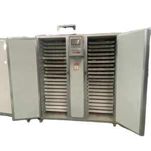 Déshydrateur à Curcuma à Plateaux, Sécheur Alimentaire en Acier Inoxydable Contrôlé par PLC, Haute Capacité pour Tranchage et Broyage - Product Image 1