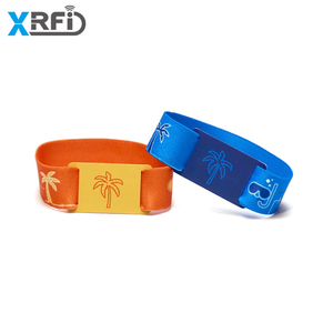 Bracelet élastique tissé étanche NFC 213 avec numéros UID pour cartes de contrôle d'accès - Product Image 5
