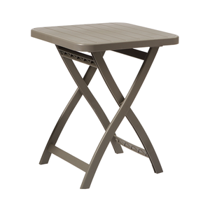 <span class=keywords><strong>Tavolo</strong></span> da Pranzo Pieghevole Moderno in <span class=keywords><strong>Plastica</strong></span> Grigia Resistente alle Intemperie per Esterni e Balconi - Product Image 6