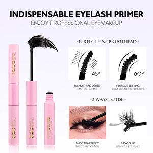 Siêu Mạnh Mẽ Giữ Lash Keo Biểu Tượng Tùy Chỉnh Chuyên Nghiệp Cao Su Miễn Phí Không Thấm Nước Nhanh Chóng Khô Lông Mi Keo Trái Phiếu Con Dấu Cụm Lông Mi Keo - Product Image 2