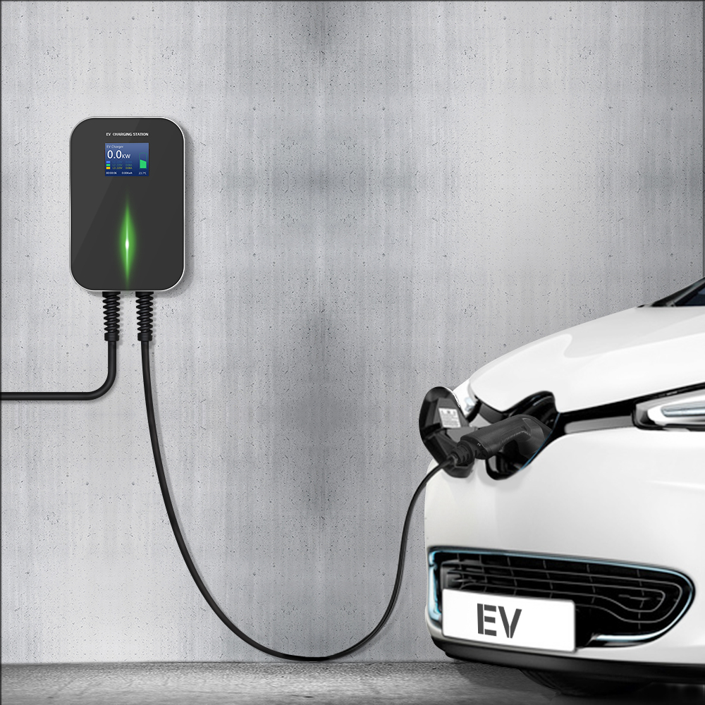16 А 11 кВт Уровень 2 EV зарядное устройство для бытовой зарядки переменного тока