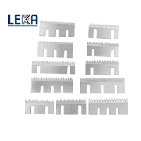 Couteaux dentelés en acier inoxydable plaqué LEKA, lames industrielles personnalisées pour machine à découper le papier