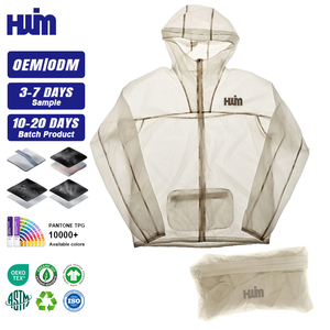 Veste transparente fine et pliable pour homme, personnalisée, imperméable, coupe-vent, respirante, légère, pour la course à pied, le <span class=keywords><strong>jogging</strong></span>, les sports de plein air - Product Image 2
