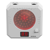 Cible laser d'entraînement interchangeable à 5 niveaux de difficulté, rechargeable par USB et compacte, avec capteur de tir pour la pratique