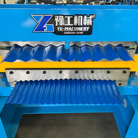 Máquina de Fabricación de Láminas para Techos de Tejas Escalonadas Glaseadas Corrugadas de Doble Capa, Precio de Fabricante